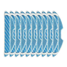 Lot de 10 Lingettes de Rechange pour Balai pour Listar RX10 RX9 RX5 RX3, Lavables et en Microfibre
