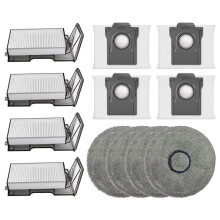 Für X60 Max Ultra Complete / X60 Ultra / X60 Master Staubsaugerteile HEPA-Filter Wischtuch Staubbeutel Zubehör