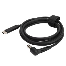Typ-C PD-Konverter Stecker-zu-Stecker 6,0 3,7 mm 65 W Schnellladekabel 1,5 m