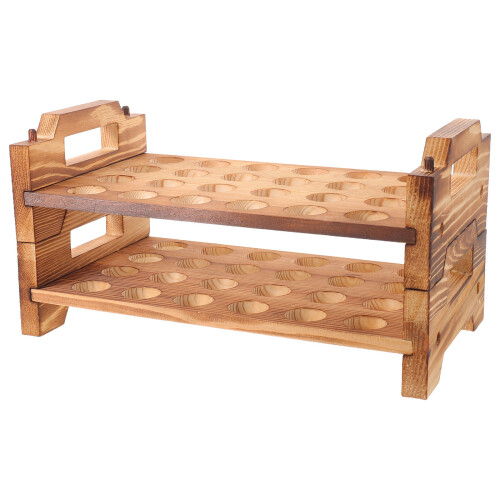 Holz-Eierablage Für Wachteleier, Praktischer Eierhalter,