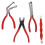 1Set Durable Red Automotive Electrical Connector Separator Pliers Tool 1