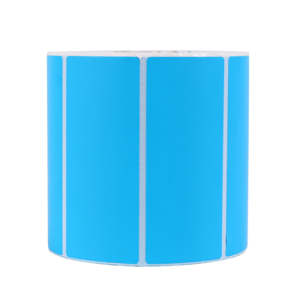 Photos - Other Office Equipment Stickers Self-Adhesive Thermal Paper 9.5x9.7cm Blue