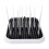 1Pc Foldable Baby Bottle Drainer Black Pp+abs Drying Storage Rack 1
