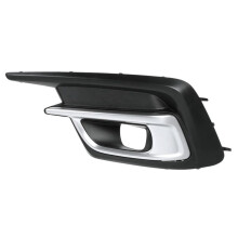 Parachoques Delantero Izquierdo del Coche, LáMpara Antiniebla, Cubierta Embellecedora de Luz, Tapa del Marco, Tapa del Capó del Bisel para