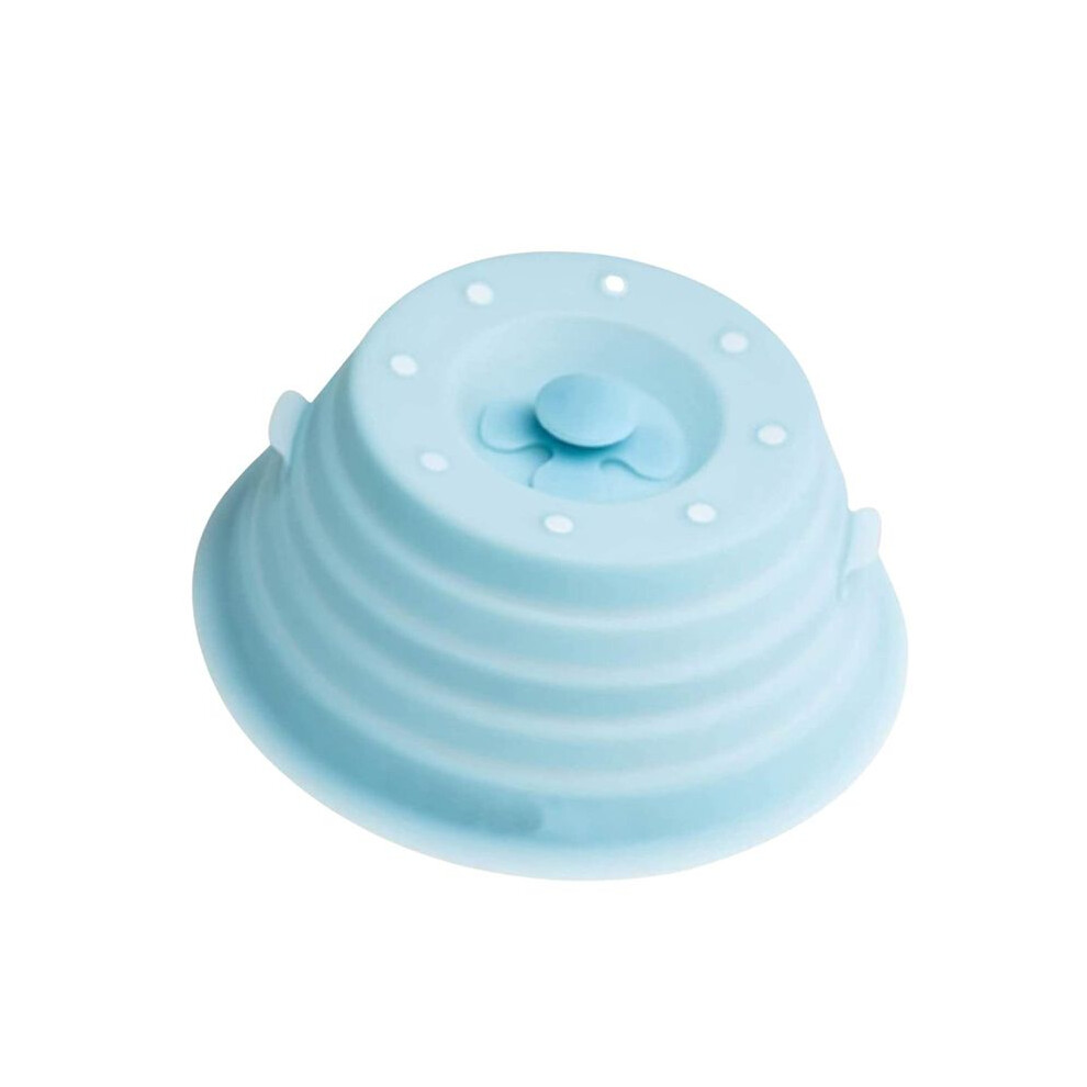 Istovo Foldable Microwave Silicone Cover In Home Kitchen Vented Collapsible Splatter Cover Food Cover For Soup Rice