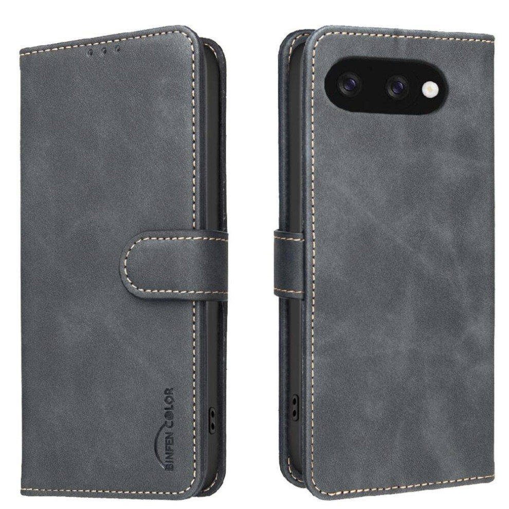 Phone Case For Google Pixel 9A All Round Shockproof Rfid Blocking Protection Convenient Kickstand Drop Protection 764563339648