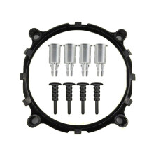 Universal CPU Fan Bracket with Durable Backplate for Intel LGA775 1150 1155 1156 Easy Installation