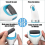 [10 Pack] Extra Coarse Replacement Rollers Compatible for Scholl Velvet Smooth Express Pedi Electric Grater Replacement Rollers Compatible 4