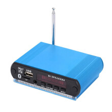 Placa Decodificadora de MP3 de 12 V CC, Reproductor MP3,  Inalámbrico, Decodificador de Audio para Coche con Función de Grabación, Compatible