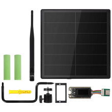 Módulo LoRa D5L Meshtasic con Energía Solar LoRa 32 V4 ESP32 con GPS, WiFi, , Malla Solar de Bajo Consumo con Batería de 915 MHz