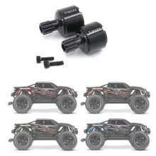 2Pcs Harden Steel Metal Drive Cup Diff Cup 7754X for 1/5 X-Maxx XMAXX 8S RC Car Upgrade Parts Accessories