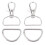 60Pcs Swivel Snap Hooks And D Rings For Lanyard And Sewing Projects (1 inch Inside Width) 5