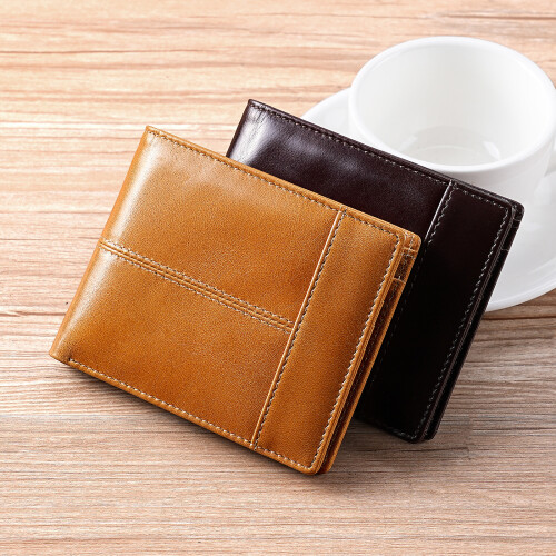 Travel Essential Kompakter Kartenhalter für Herren,-Kaffee 1