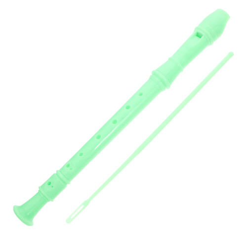 Flûte Instrument ABS 8 Trous Vert Clair Pour École Et Loisirs
