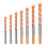 14Pcs  Drill Bits,Concrete Drill Bit, Drilling and Punching Work Kit for Ceramic Tile, Concrete, Brick, Glass 2