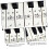 Removable Piano Key Stickers for Beginners, Easy Apply Labels for Fast Note Recognition and Learning 4