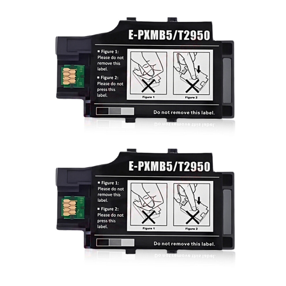 2 Piece T2950 Ink Maintenance Box Compatible With Wf-100, Wf-110, Ecc110 Printer 9477002853889
