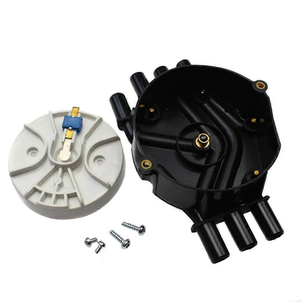 Cap Rotor For Car Ignition Distributor Compatible With Chevrolet Gmc Blazer Vortec 4.3L V6 10452458 10452457 9477002854947