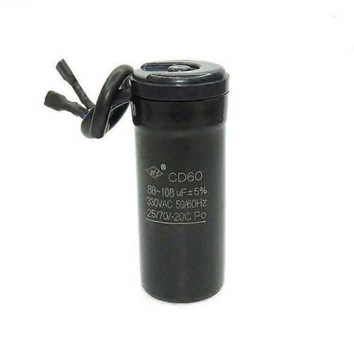Πυκνωτής εκκίνησης κινητήρα CD60 88-108UF 330VAC 50Hz/60Hz για συμπιεστή ψυγείου/καταψύκ