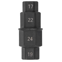 Herramienta hexagonal para ejes de motocicletas - 17 mm, 19 mm, 22 mm, 24 mm - Llave Allen hexagonal