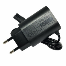 Sähköparranajokoneen laturi 12V 0.4A, yhteensopiva Braun S3 S5 S7 S8 S9 -koneiden kanssa, korvaa EU:n parranajokoneen pistokesovittimen