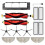 Pure Main Brush Filter and Mop Cloth Compatible with Roborock S6/S6 MaxV/S6 1