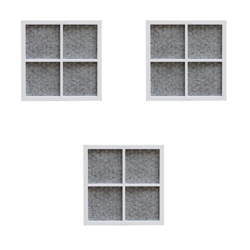 Kompatibel med LG-LT120F kylskåpsluftfilter, 3 reservfilter för friskluft