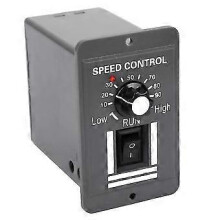 PWM DC Motor Speed Controller 12V-48V 10A with Reversible Switch & Forward/Reverse Regulator Control
