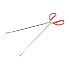 Stainless Steel Trash Picker with Long Reach and Ergonomic Clamp Grip for Outdoor Yard Waste