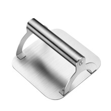 Stainless Steel Burger Press for Uniform Patties, Easy to Clean Hamburger Patty Maker for Home Kitchen