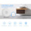 Tuya Zigbee Water Sensor Water Detector for Home Remote Alarm Security Soaking Sensor  Home 3