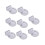 8pcs Burger Press for Griddle, Hamburger Patty Maker Set, Uniform Size, Detachable Easy Clean 1