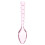 Pink Glass Tea Coffee Stirrers Spoons for Hot Drinks Beverages 4