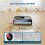 E25 E28 Accessories for  E25 / E28 Robot Vacuum, Replacement Parts Include Dual Main Roller Brushes,Mopping Rollers 2