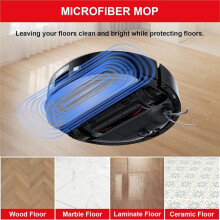 Accessories Kit for Q10 S5/Q10 S5+ Robot Vacuum Cleaner, Main Side Brushes Hepa Filter Mop Pads Dust Bags