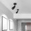 10-60 Adjustable Narrow Beam Zoomable Spotlight 7W 3000K Ceiling Mounted Light with Zoom Function 3