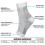 Orthopedic Compression Socks, Orthopedic Compression Socks, and Orthopedic Socks (black and white) 5