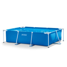 Piscina de jardín con estructura rectangular 3x2m Intex