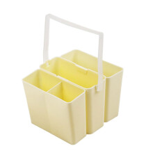 Watercolour Brush Cleaner with Detachable Plastic Bucket, Quick Rinse for Artists and Students