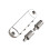 4-strängad elgitarrstall metallrullar sadlar gitarrstall 15 mm strängavstånd ersättningsstall för gitarr 4