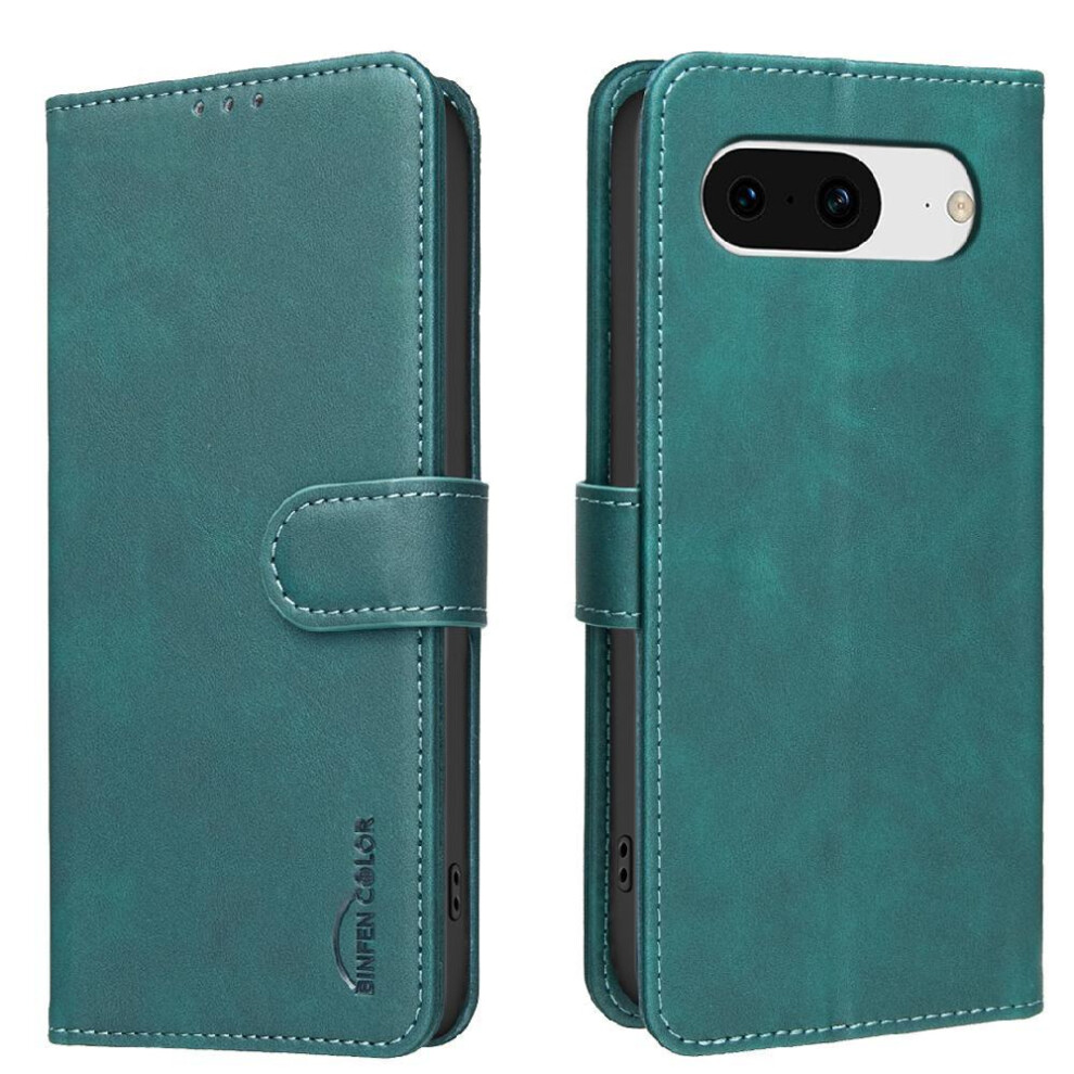 Phone Case For Google Pixel 8 Drop Protection Rfid Blocking Protection All Round Shockproof Convenient Kickstand 764563339952