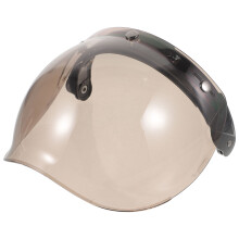 Visor De Casque Beige Pièce Anti-Uv Anti-Buée Résistant Impacts