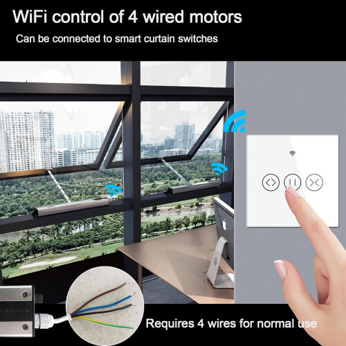 Smart Remote Control Electric Window Opener, Adjustable 100400mm Stroke Automatic Window Actuator for Home Ventilation 2
