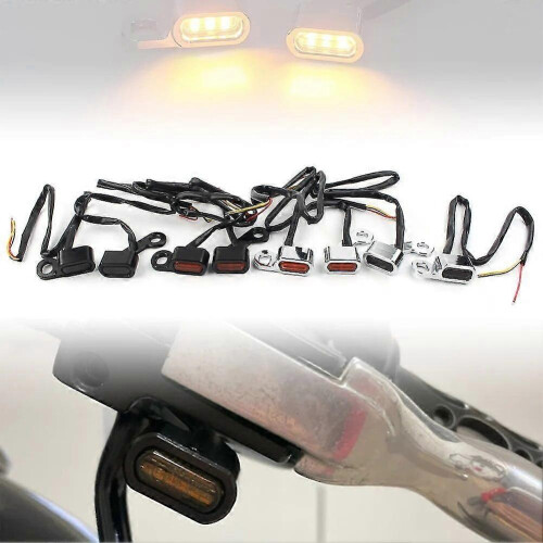 Φλας LED μοτοσικλέτας συμβατά με μοντέλα Harley Touring 2009-2017 και μοντέλα Softail 2015-2021 - 1