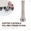 Stainless Steel Coffee Tamper Filling Tool,Espresso Tamper Compatible for  Machine Solid Tamper Tool 4