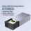 Dual Bay HDD/SSD Case 2.5/3.5 Inch External Hard Drive Enclosure with  Function for PC 56TB US Plug 3