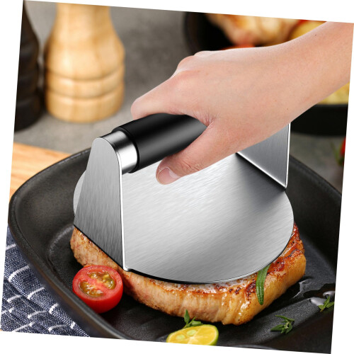 Manual Burger Press Patty Maker with Nonstick Easy Release and Ergonomic Handle for Griddle Grill 2