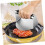 Manual Burger Press Patty Maker with Nonstick Easy Release and Ergonomic Handle for Griddle Grill 5