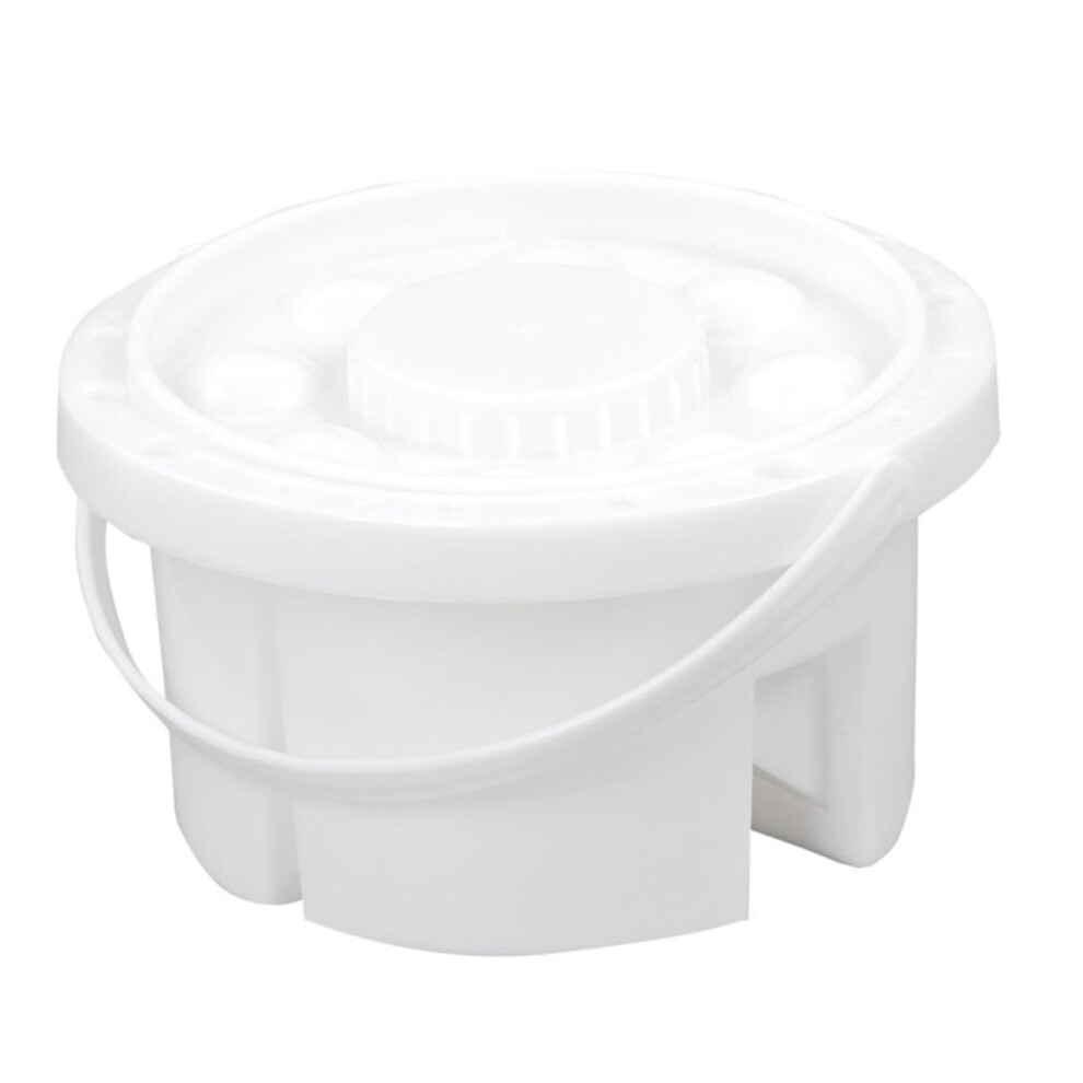 Paint Brush Cleaning Bucket With Easy Rinse System, Compact Watercolor Brush Washer For Artists 9073542167723