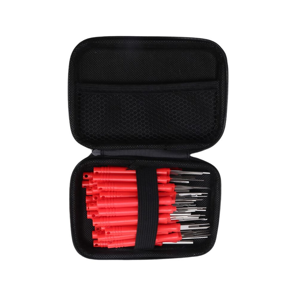 36Pcs Terminal Removal Key Tool, Terminal Pin Extractor Puller Repair Remover Key Tool For Car Needle Extractor For Cars 6032583353024